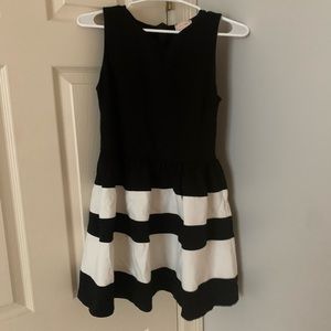 Black and White Formal Dress